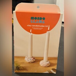 Mondo Llama Clay Candleholder Kit